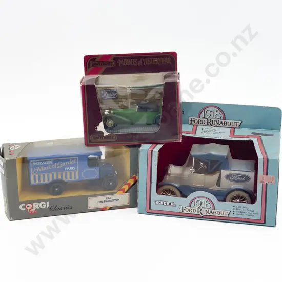 Three Assorted Boxed Die Cast Models