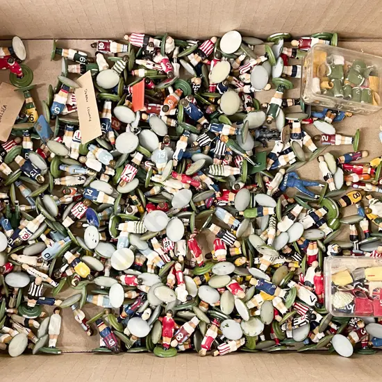 Quantity of Assorted Small Hand Painted Soccer Player Figures