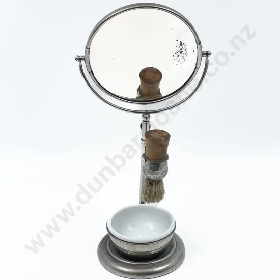 Vintage Mirrored Shaving Stand