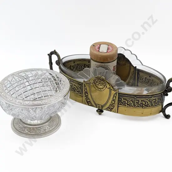 Quantity of Assorted including Rose Bowl MOP Servers etc