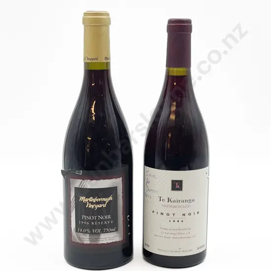 Two NZ Pinot Noirs