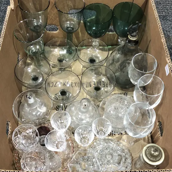 Quantity of Assorted Glass Ware