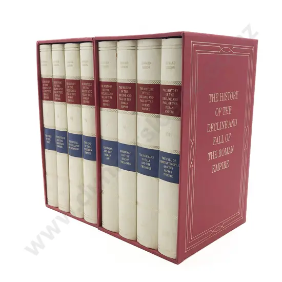 The History Of The Decline and Fall Of The Roman Empire - Two Folio Society Box Sets