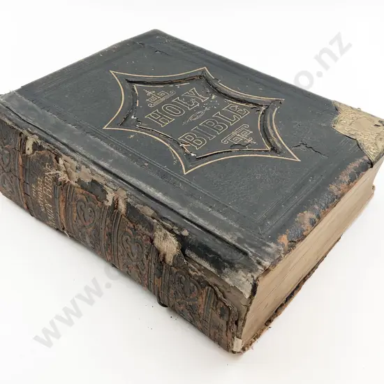 Large Vintage Holy Bible