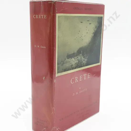Official History of NZ In The Second World War - Crete by D.M. Davin