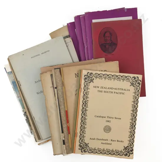 Qty of Assorted Early NZ Reference Journals and Booklets