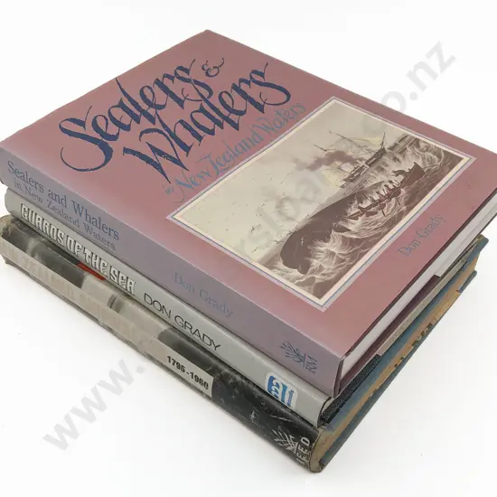 Three NZ Nautical History Reference Volumes