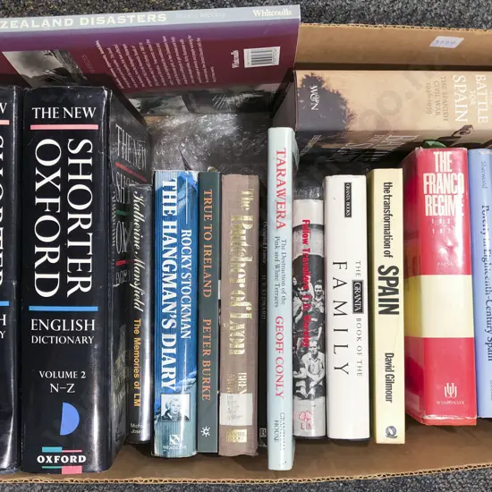 Box of Assorted Books