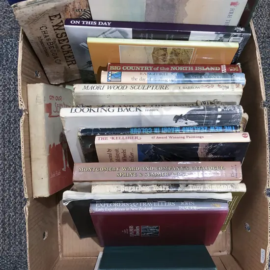 Box of Assorted Early History Volumes