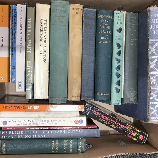 Box of Assorted Books