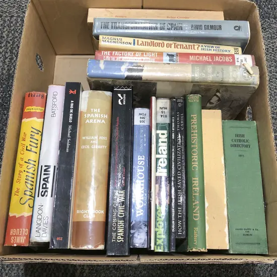 Box of Assorted Books