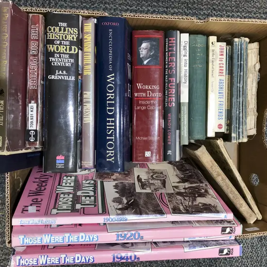 Box of Assorted Books