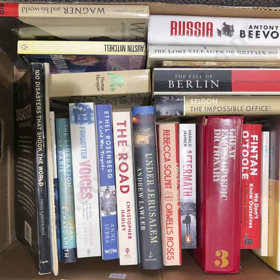 Box of Assorted Books