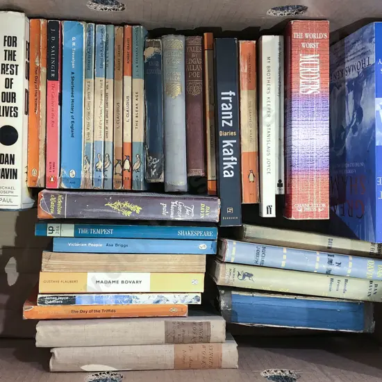 Box of Assorted Books