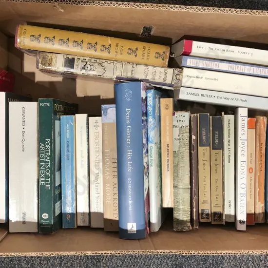 Box of Assorted Books