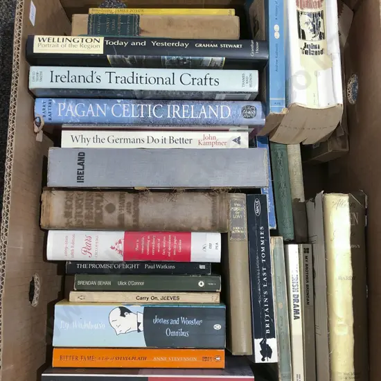 Box of Assorted Books