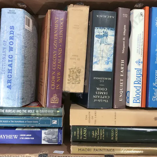 Box of Assorted Books
