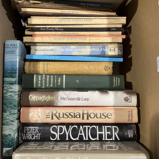 Box of Assorted Books
