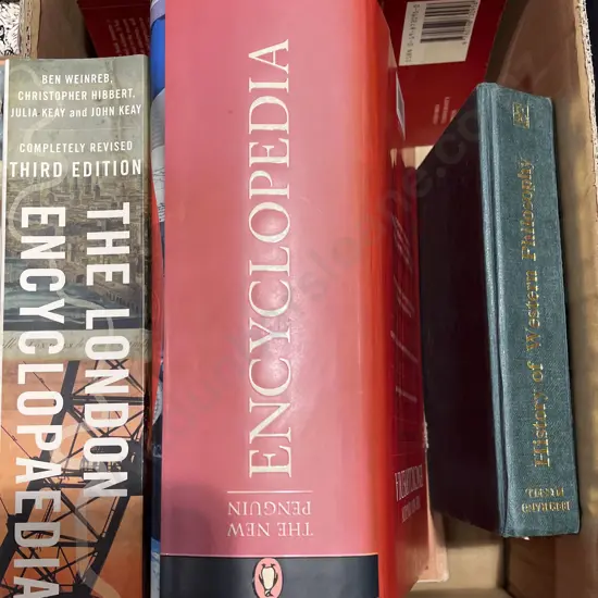 Box of Assorted Books