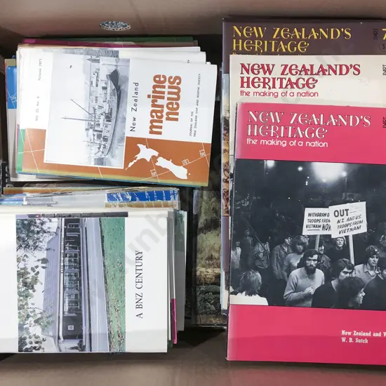 Box of Assorted NZ Journals