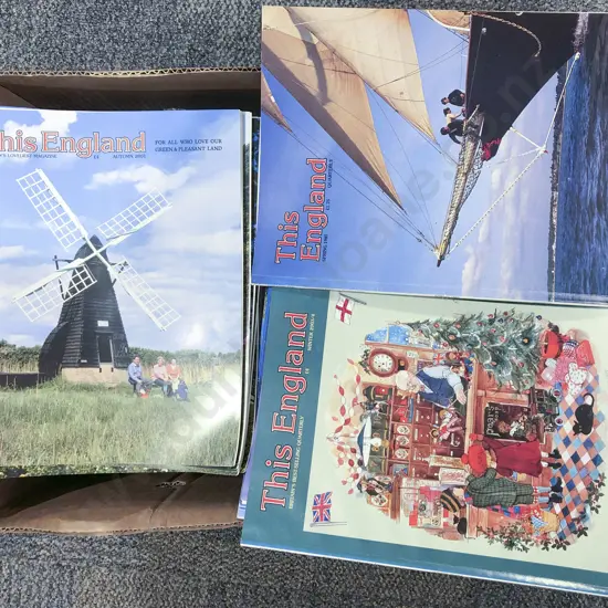 Box of Assorted "This England" Quarterly's