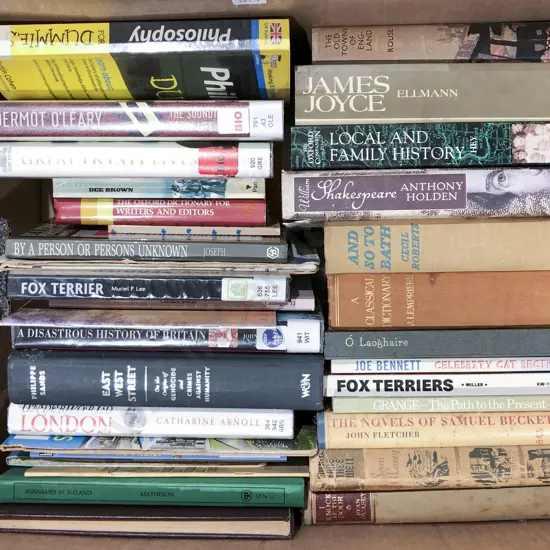 Box of Assorted Books