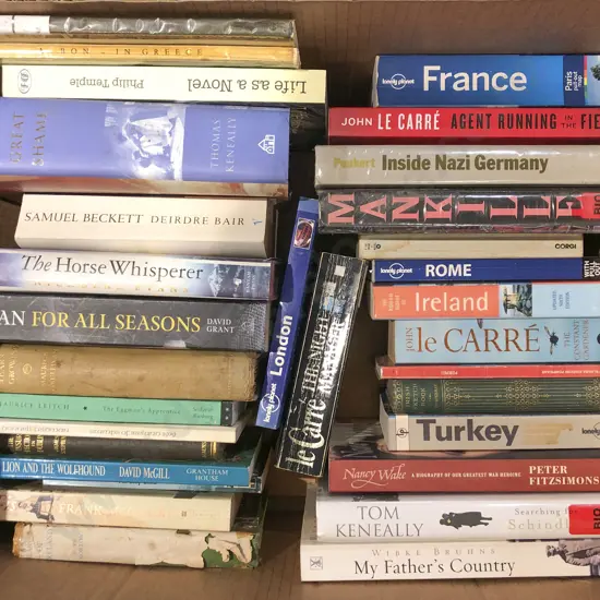 Box of Assorted Books