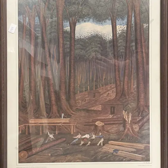 Turnbull Library Charles Heaphy Print