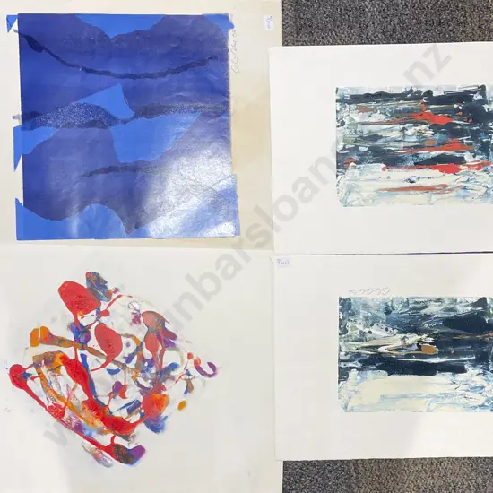 Colin Coke - Unframed Abstract - Monoprint