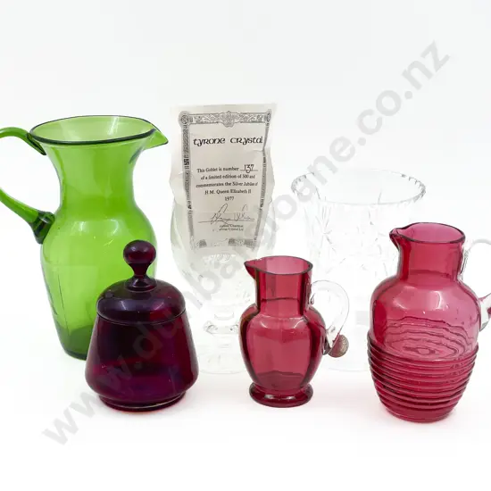 Small Quantity of Assorted Crystal and Glassware