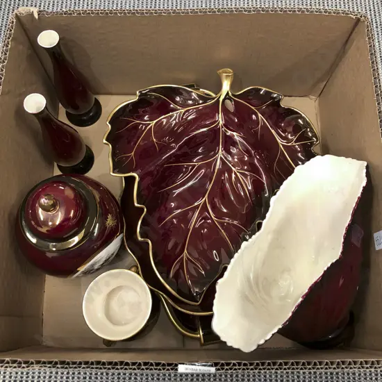 Box of Assorted Carlton Ware