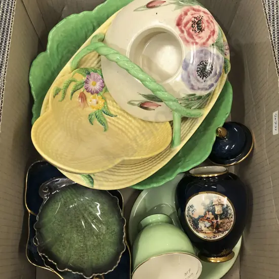 Box of Assorted Carlton Ware