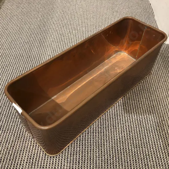 Copper Flower Trough