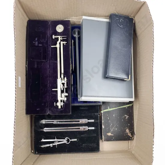 Quantity of Assorted Compasses and Measuring Implements etc