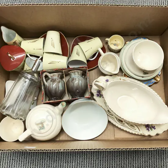Box of Assorted China etc