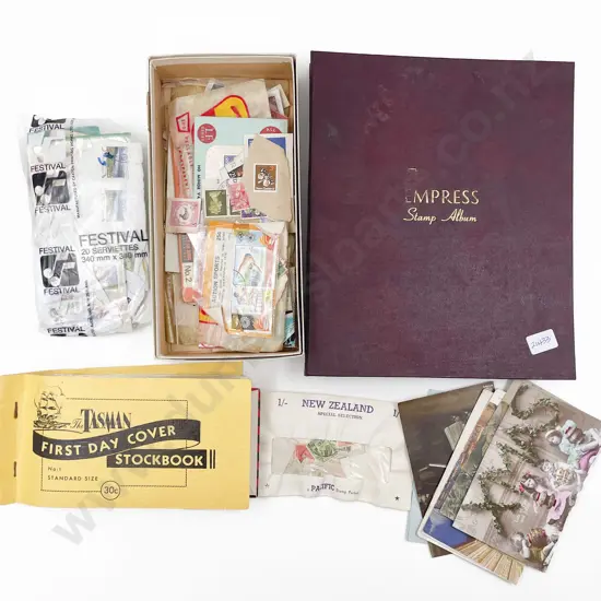 Quantity of Assorted Envelopes and Stamps etc