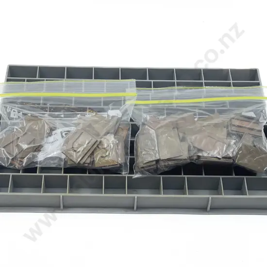 Quantity of Assorted Brass Letter Moulds etc