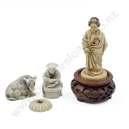 Ivory Netsuke and Assorted
