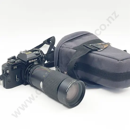 Nikon FG SLR Camera & 35-200 Lens