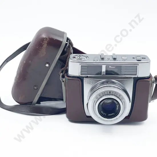 Vintage Zeiss Ikon Contessa LK Camera & Case
