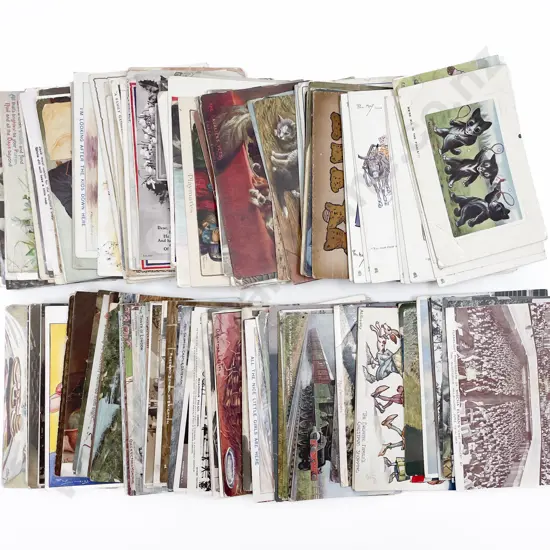 A Collection Of Vintage Postcards