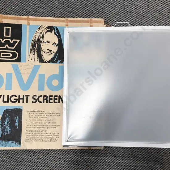 Vintage Boxed Photography Daylight Screen