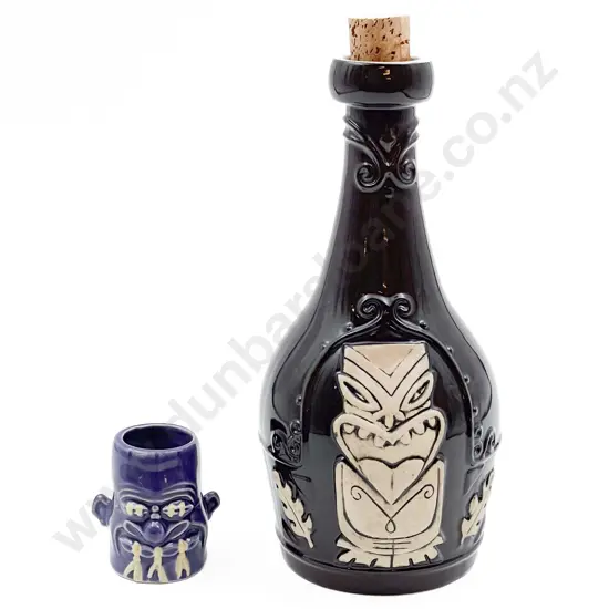 Tiki Farm Decanter and Shot Glass