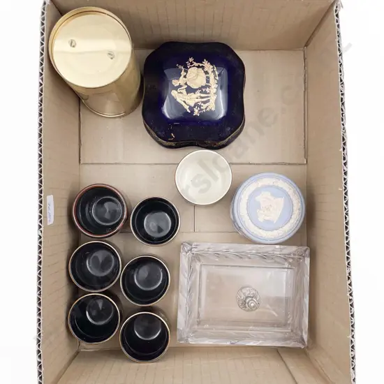 Quantity of Assorted Including Limoges Trinket Box