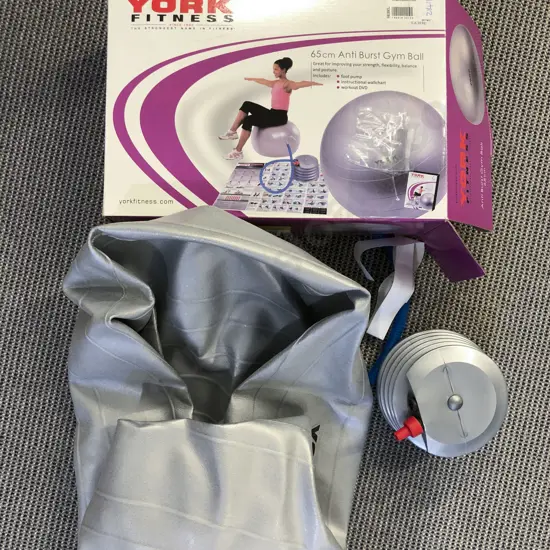 Boxed York Fitness Gym Ball