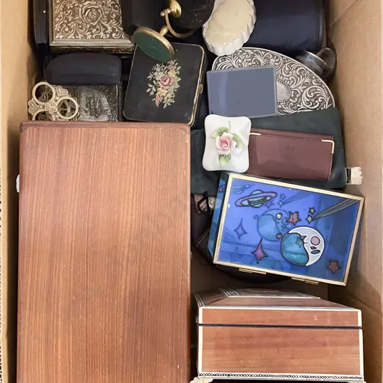 Quantity of Assorted Jewellery Boxes etc