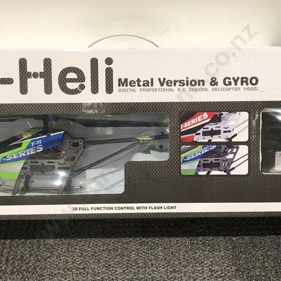 Heli-Helicopter Model with Controllers