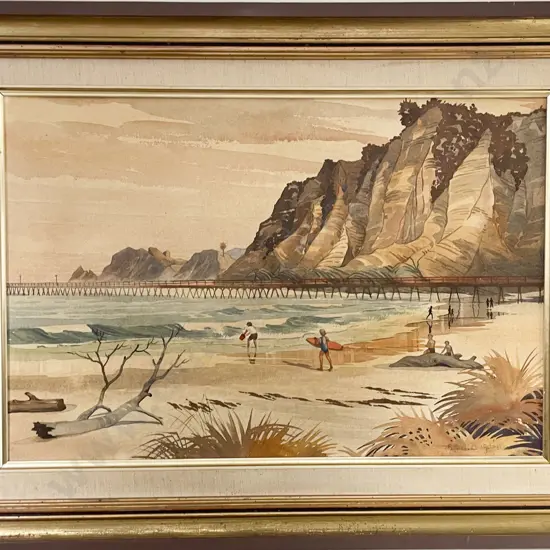 Stan Bugden - Evening Glow - W/C on Board