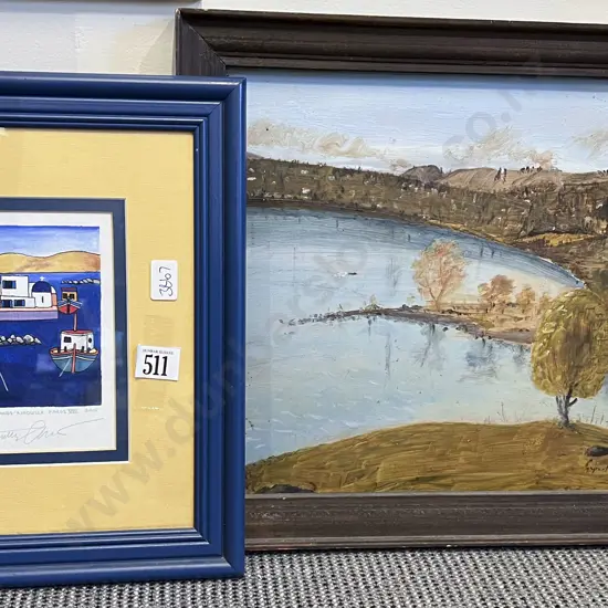 Marylin Andrews W/C together with Oil Work