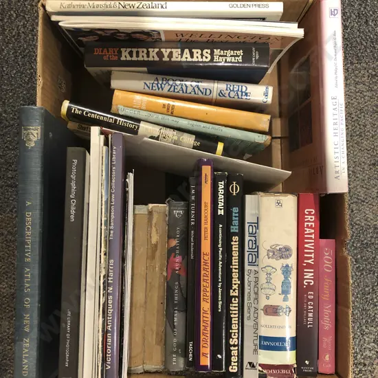Quantity of Assorted Books Including NZ Reference